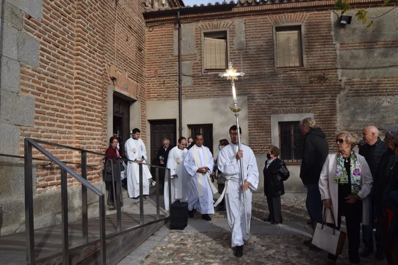 El Monasterio de las Carmelitas de Peñaranda vivía la apertura de la Puerta Santa