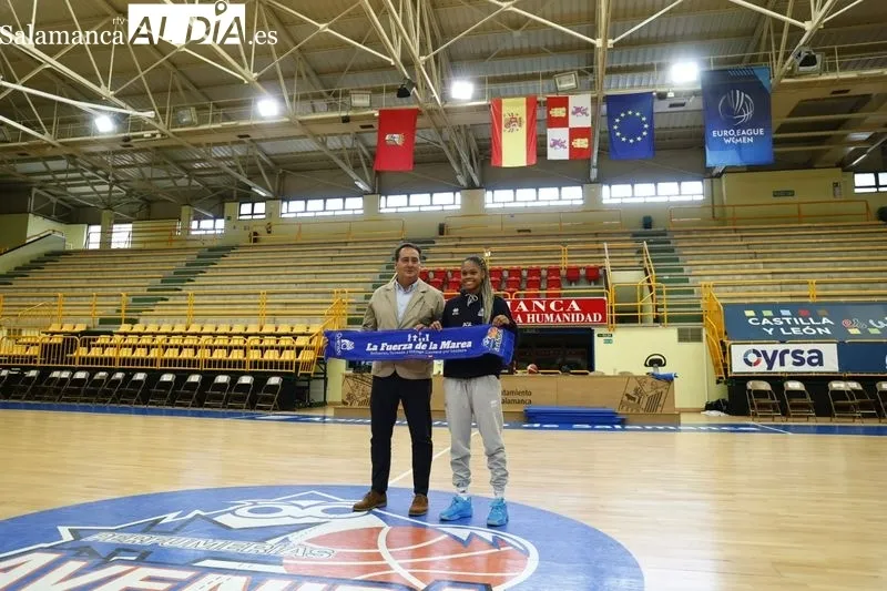 Foto 2 - Moriah Jefferson, presentada como "una de las jugadoras que el Perfumer&iacute;as Avenida siempre quiere tener"