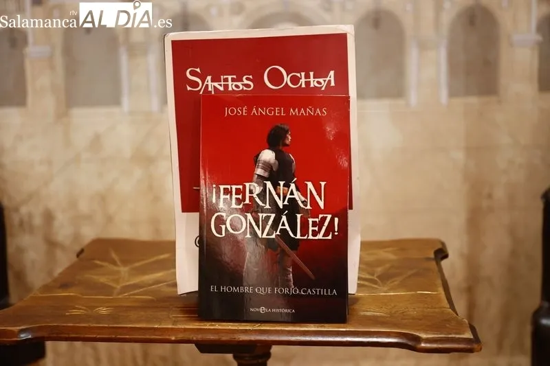 Acto de presentación de la novela '¡Fernán González!', José Ángel Mañas 
