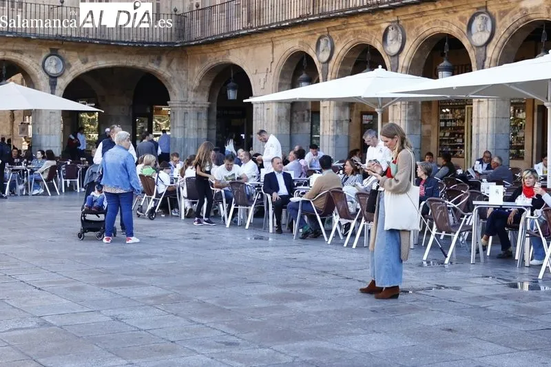 Gran ambiente en Salamanca este sábado