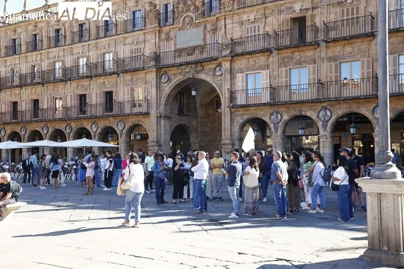Gran ambiente en Salamanca este sábado