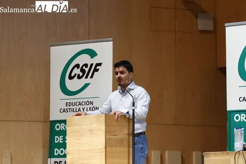Conferencia 'Enseñar desde el cerebro que aprende', actividad organizada por CSIF en Salamanca. Fotos: David Sañudo