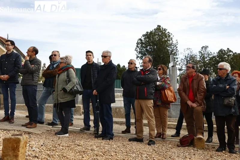 La Asociación Salamanca Memoria y Justicia amplia el Memorial del cementerio San Carlos Borromeo de Salamanca. Fotos: David Sañudo