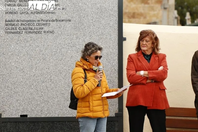 La Asociación Salamanca Memoria y Justicia amplia el Memorial del cementerio San Carlos Borromeo de Salamanca. Fotos: David Sañudo
