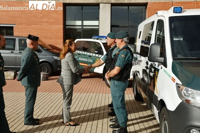 Presentación en la Comandancia de la Guardia Civil de Salamanca de la incautación de más de 300 kilos de hachís. Fotos: David Sañudo