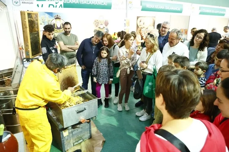 Feria de la Miel en Aldeatejada. Fotos: David Sañudo