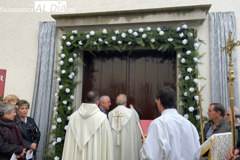 Mancera de Abajo celebra la apertura de la Puerta Santa y el comienzo del Año Jubilar Teresiano