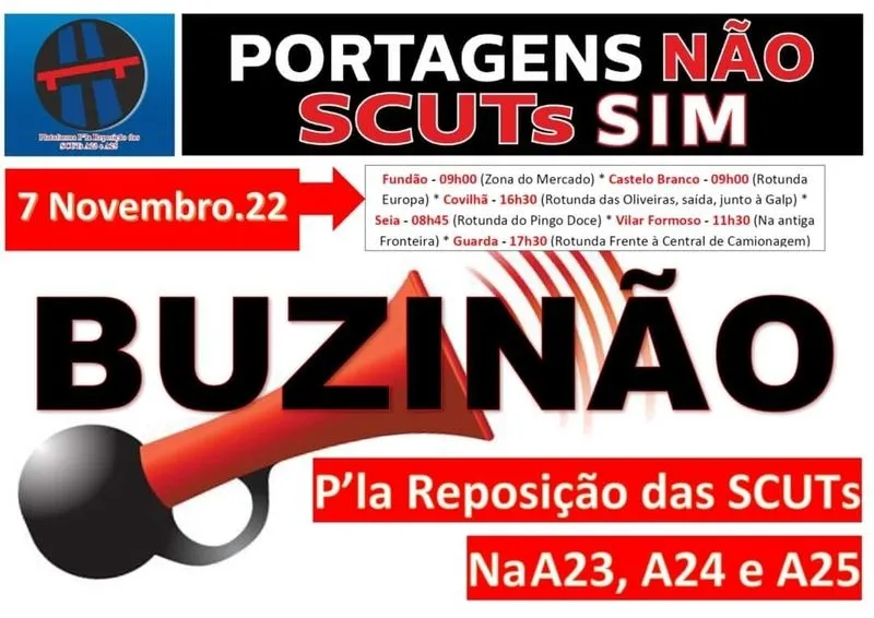 Foto 2 - Movilizaci&oacute;n en Vilar Formoso y recogida de firmas contra los peajes en las carreteras portuguesas