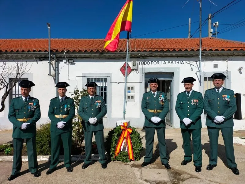 Celebración de la patrona de la Guardia Civil en San Pedro de Rozados