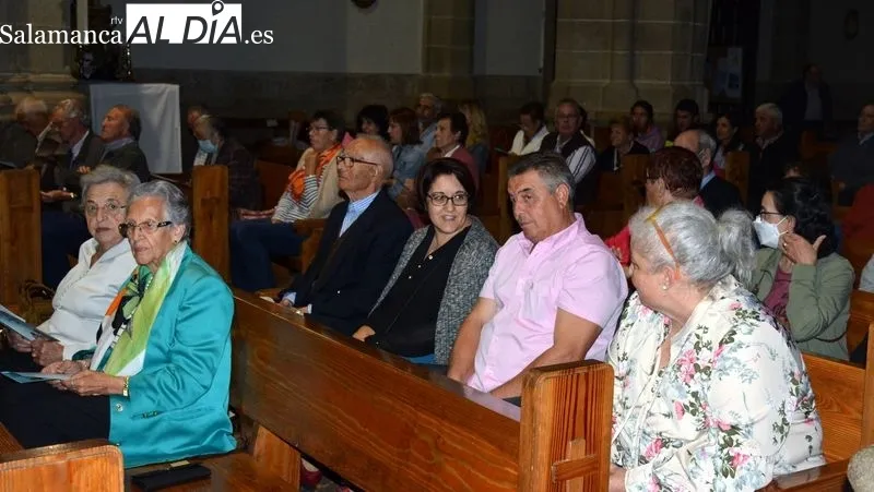 Concierto del organista David Largo en la iglesia de Lumbrales