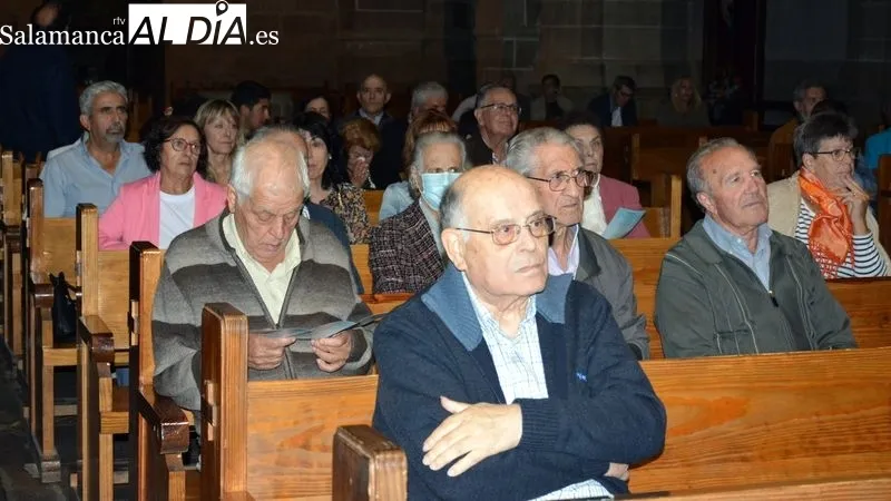 Concierto del organista David Largo en la iglesia de Lumbrales