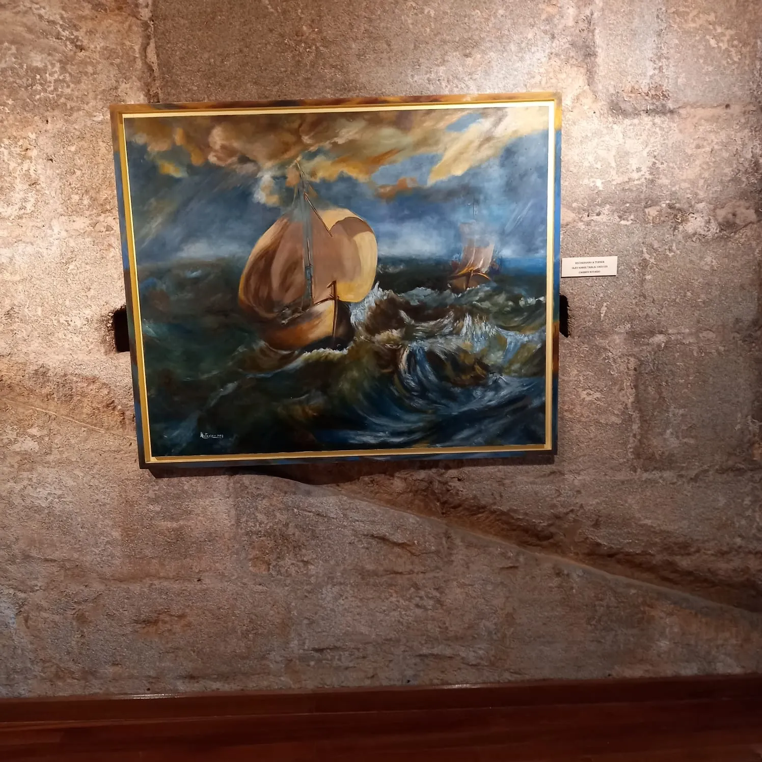 Los cuadros de Carmen Notario llegan al Castillo de Puebla de Sanabria