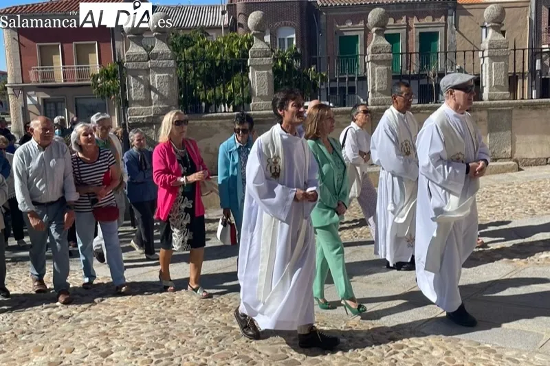 La procesiòn de Santa Teresa ha vuelto este 15 de octubre a Peñaranda
