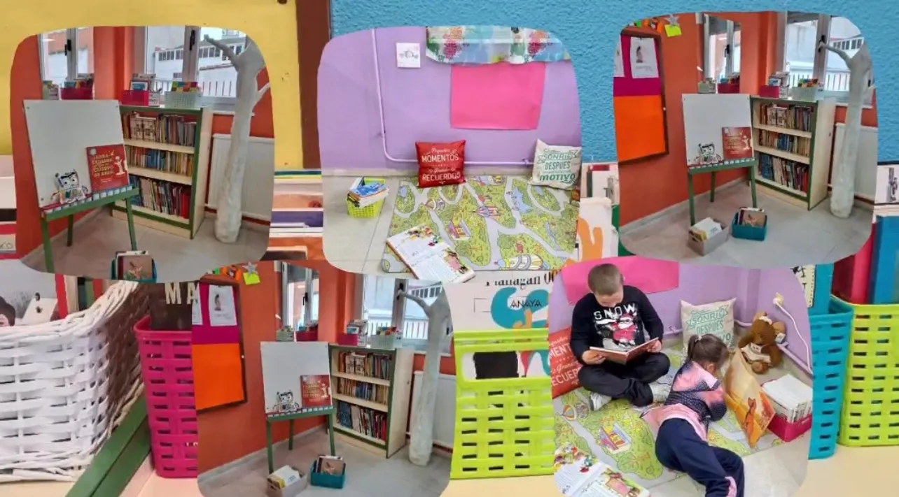 Foto 2 - Los centros educativos de Pe&ntilde;aranda organizan imaginativos actos con motivo del D&iacute;a de las Bibliotecas