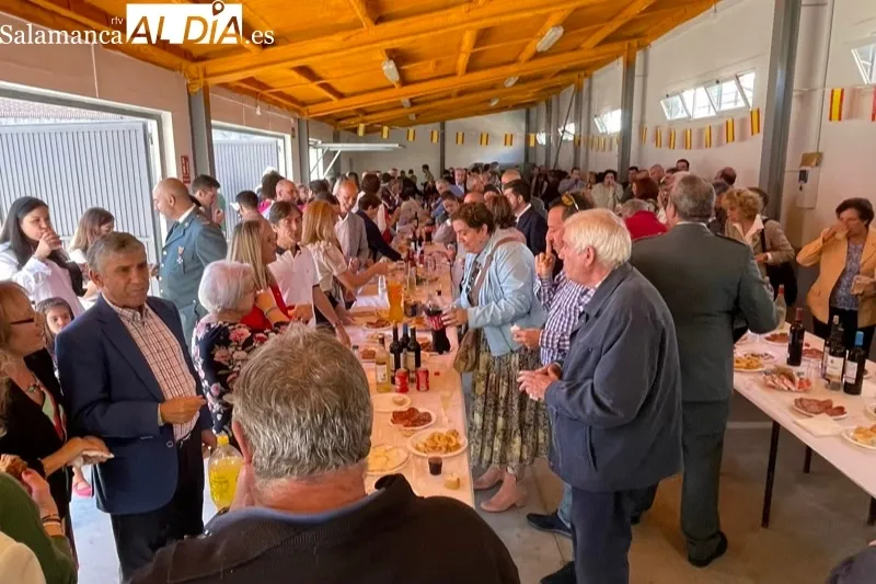 La Guardia Civil de Peñaranda festejaba a su patrona, la Virgen del Pilar