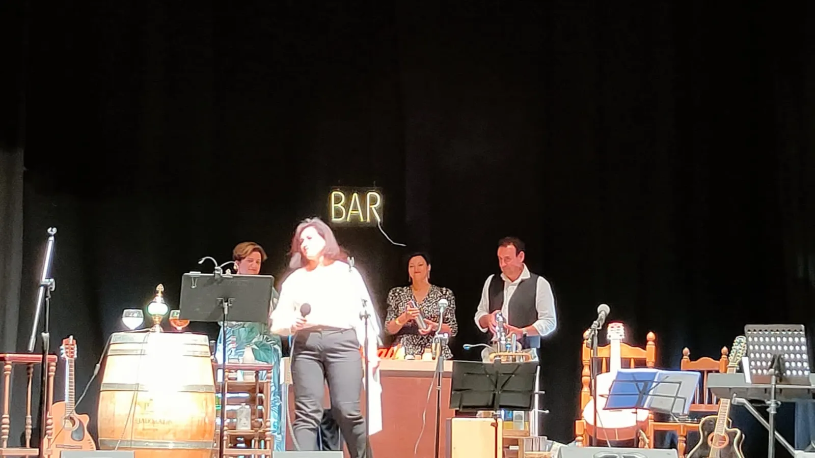 El grupo Arena realizaba un concierto en el Calderón dentro de los festejos patronales 