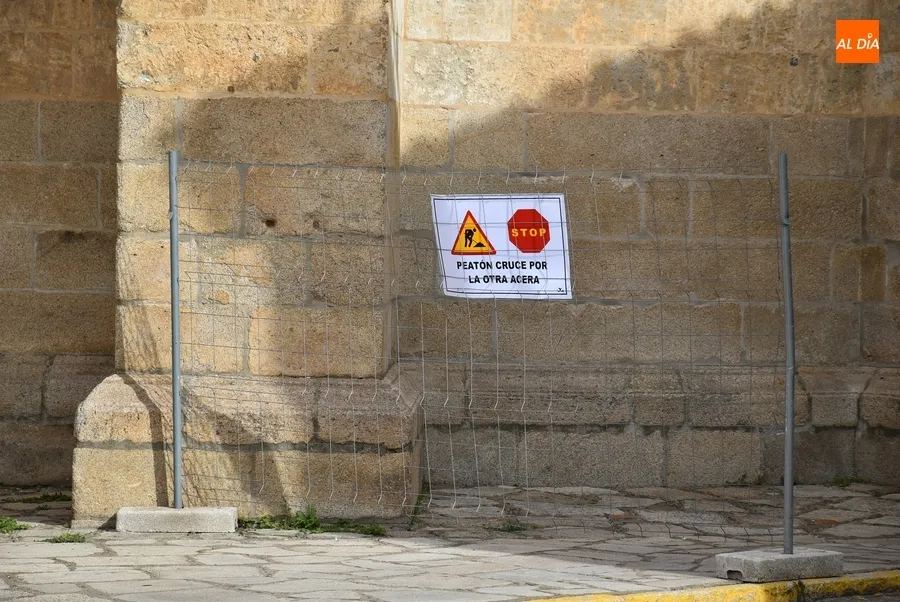 Foto 7 - Desplegados los andamios para la intervenci&oacute;n en la Catedral de Santa Mar&iacute;a