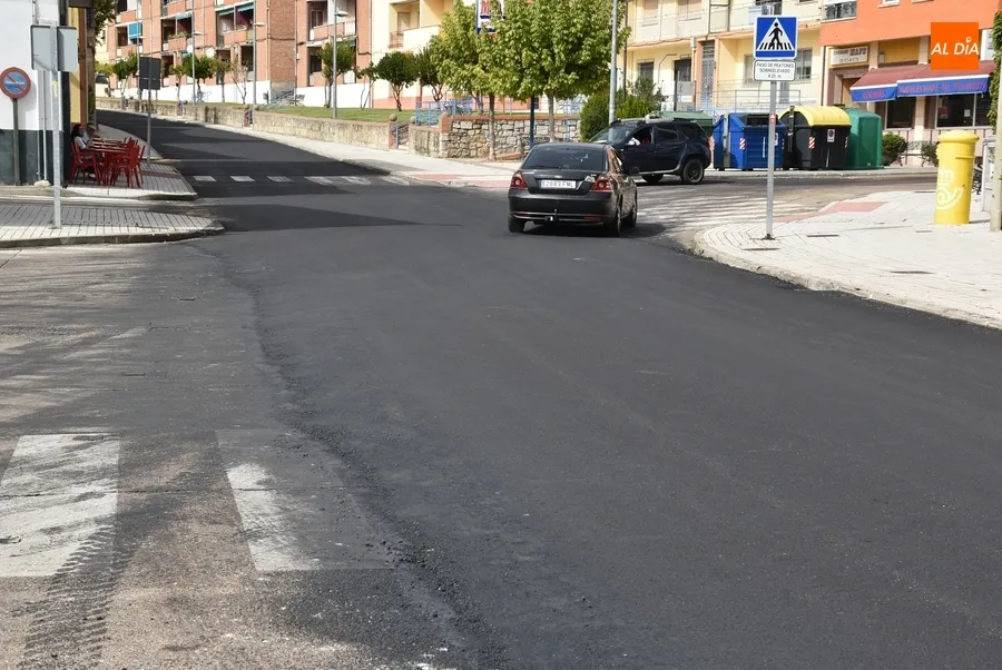 Foto 2 - Ultimado el reasfaltado de Conde de Fox&aacute; con una inversi&oacute;n total de 90.000&euro;