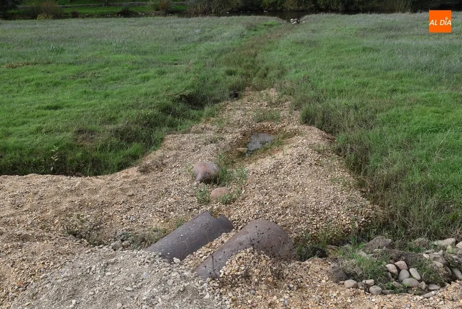 Foto 5 - El caudal del &Aacute;gueda, en m&iacute;nimos antes de la llegada de la borrasca Armand