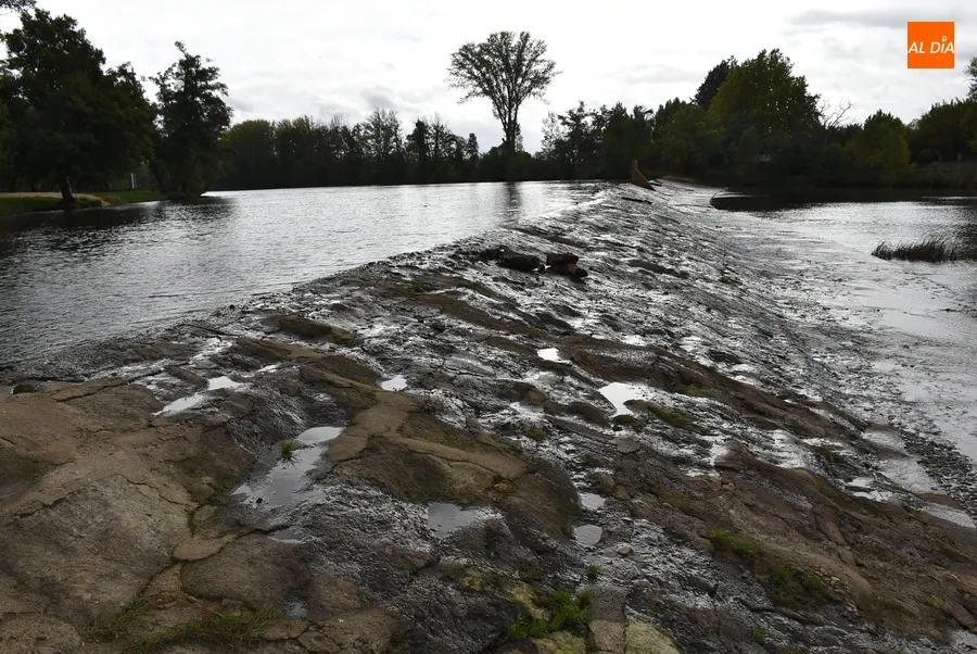 Foto 10 - El caudal del &Aacute;gueda, en m&iacute;nimos antes de la llegada de la borrasca Armand