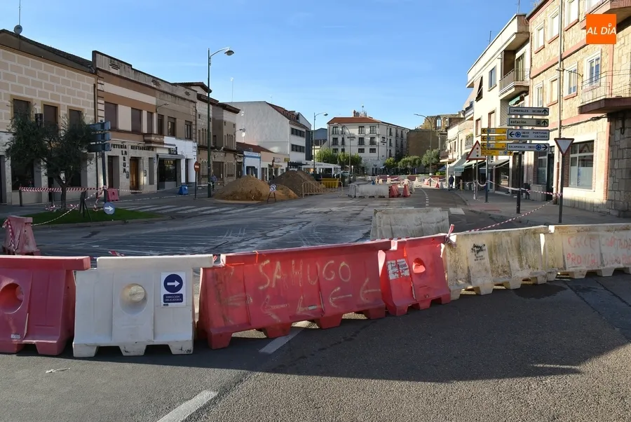 Foto 6 - Cortada al tr&aacute;fico la Avenida de Espa&ntilde;a entre El Cruce y la confluencia con Campo de Toledo