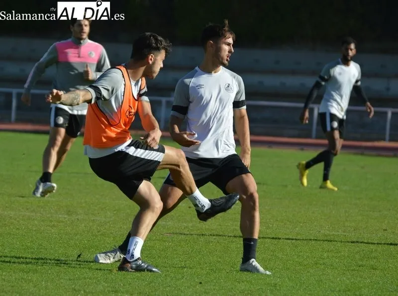Foto 17 - Las pruebas de Mar&iacute;a para el Salamanca UDS - Bembibre: Gustavo, F&aacute;bio, Jony, Mati...