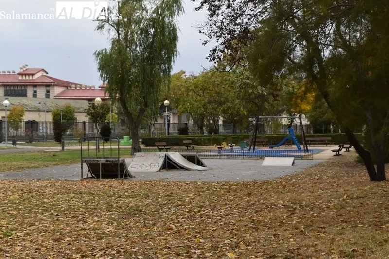 Zonas para el ejercicio físico en el Parque de Los Jesuítas | Fotos: Vanesa Martins
