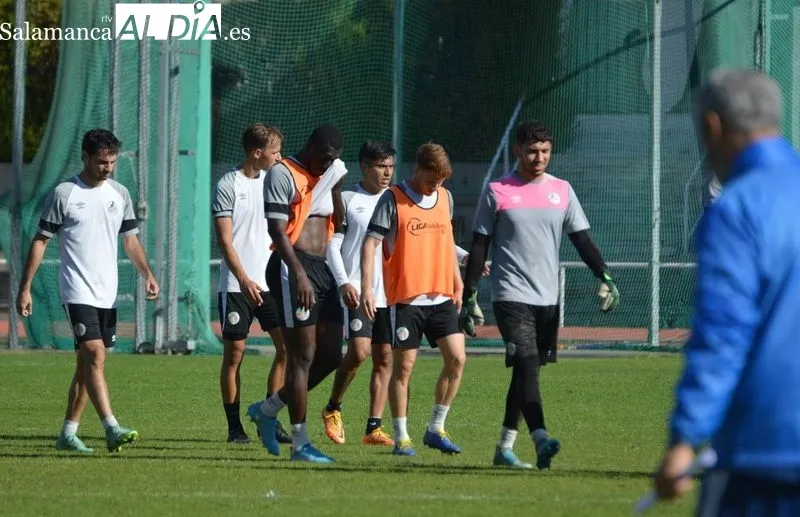 Foto 10 - Las pruebas de Mar&iacute;a para el Salamanca UDS - Bembibre: Gustavo, F&aacute;bio, Jony, Mati...
