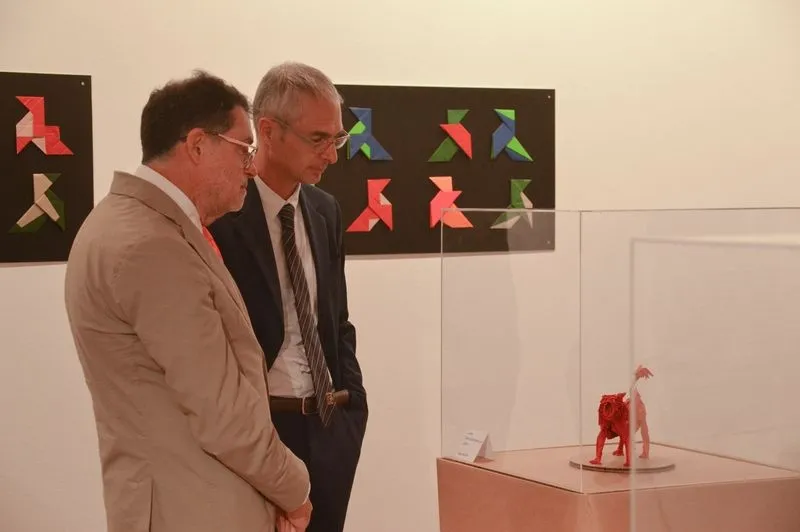 Inauguración de la exposición ‘Origami, el arte del papel plegado’ en el Centro Cultural Hispano-Japonés