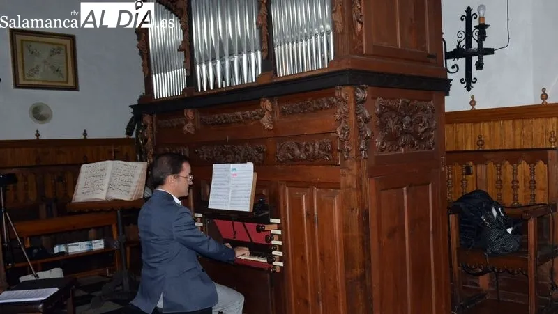 El organista titular de la catedral de Ávila fue el encra