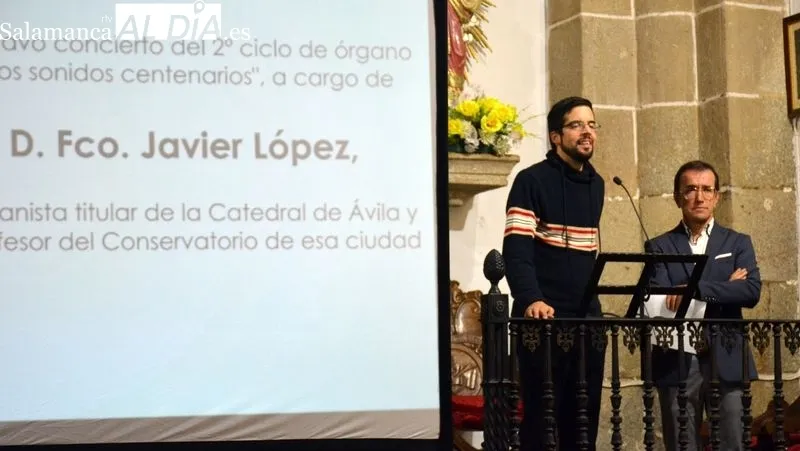 El organista titular de la catedral de Ávila fue el encra