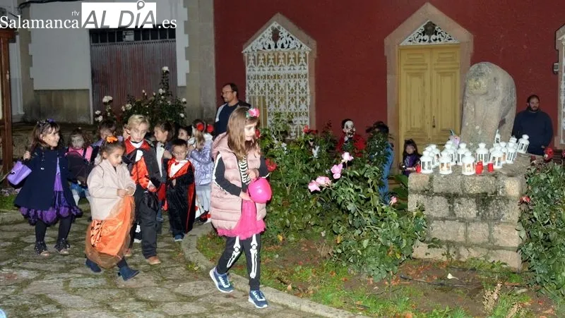 Los niños participaron en distintas actividades a lo largo de la tarde