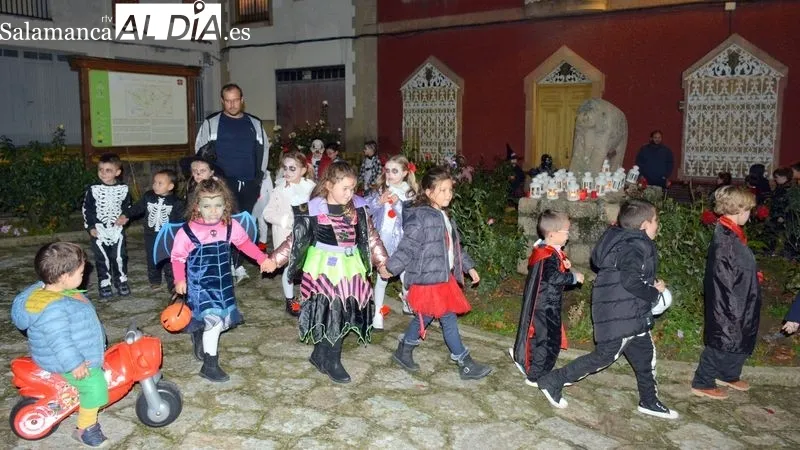 Los niños participaron en distintas actividades a lo largo de la tarde