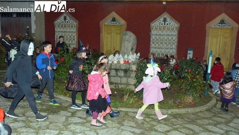 Los niños participaron en distintas actividades a lo largo de la tarde