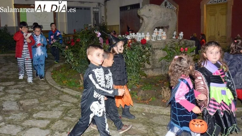 Los niños participaron en distintas actividades a lo largo de la tarde