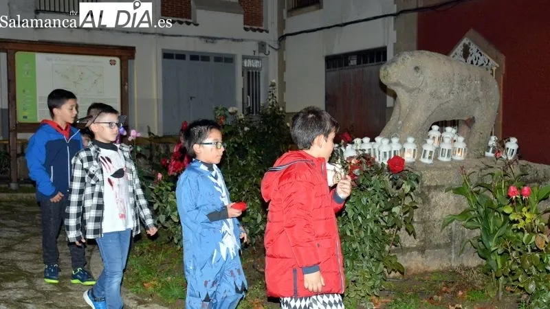 Los niños participaron en distintas actividades a lo largo de la tarde