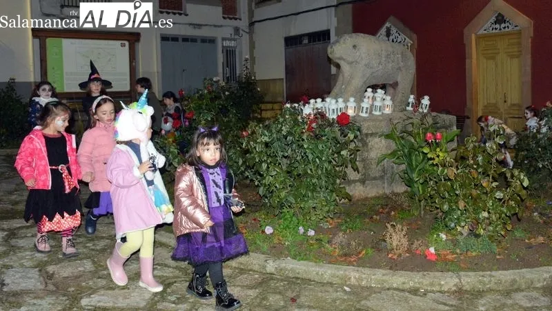Los niños participaron en distintas actividades a lo largo de la tarde