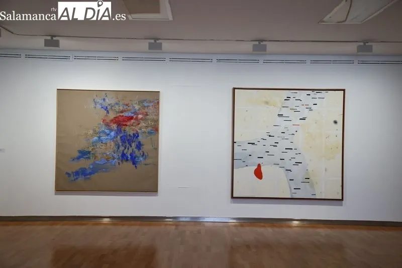 Inauguración en el DA2 de la muestra de todas las obras ganadoras de los Premios BMW de Pintura, desde su primera edición en 1986 hasta la última de 2022. Foto de David Sañudo