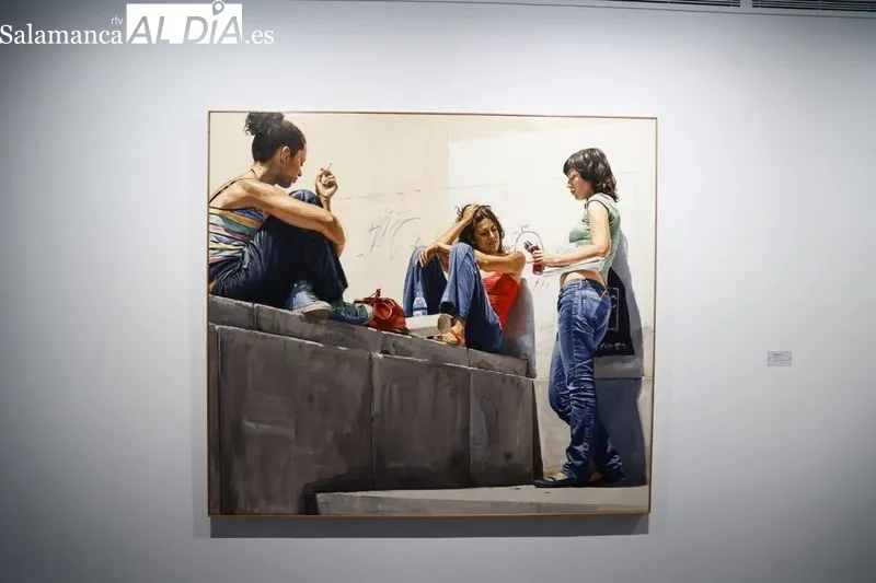 Inauguración en el DA2 de la muestra de todas las obras ganadoras de los Premios BMW de Pintura, desde su primera edición en 1986 hasta la última de 2022. Foto de David Sañudo