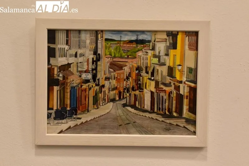La Sala Unamuno acoge una exposición con los mejores trabajos de la última edición del certamen 'Arte Joven' de Castilla y León. Foto de Vanesa Martins