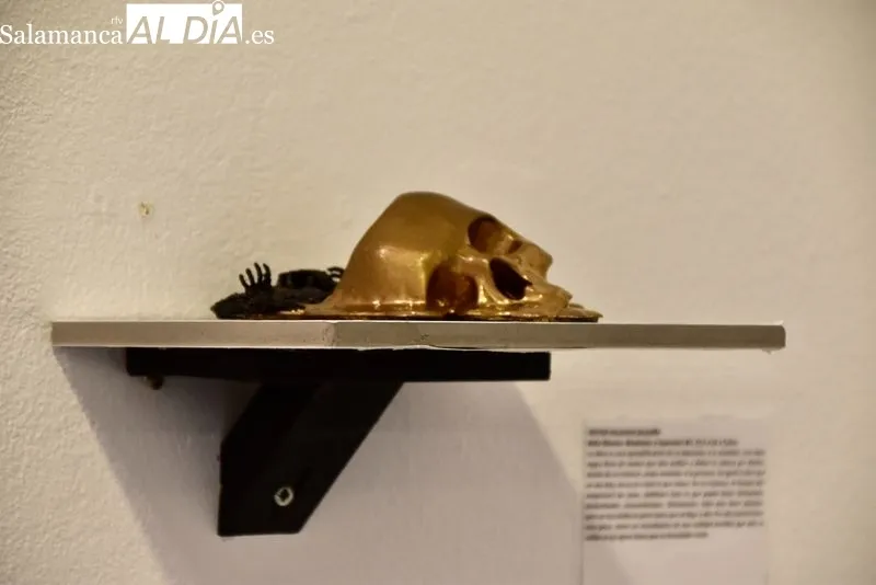La Sala Unamuno acoge una exposición con los mejores trabajos de la última edición del certamen 'Arte Joven' de Castilla y León. Foto de Vanesa Martins