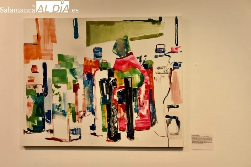 La Sala Unamuno acoge una exposición con los mejores trabajos de la última edición del certamen 'Arte Joven' de Castilla y León. Foto de Vanesa Martins
