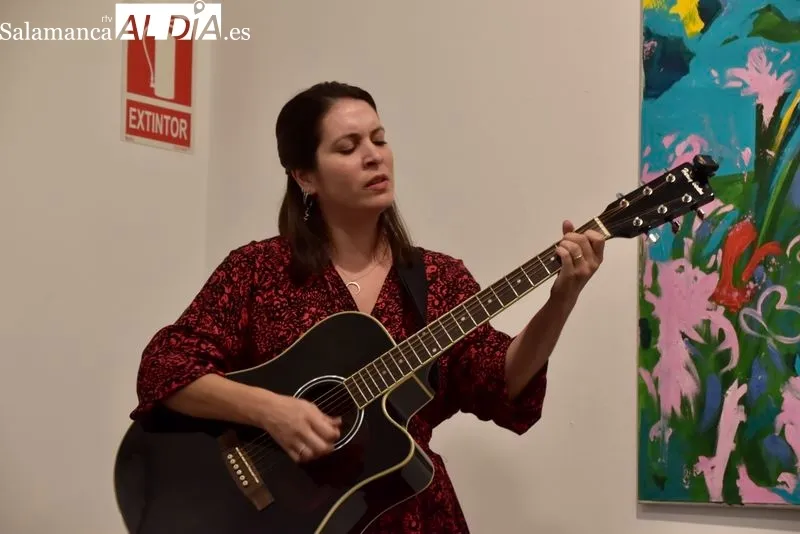 La Sala Unamuno acoge una exposición con los mejores trabajos de la última edición del certamen 'Arte Joven' de Castilla y León. Foto de Vanesa Martins