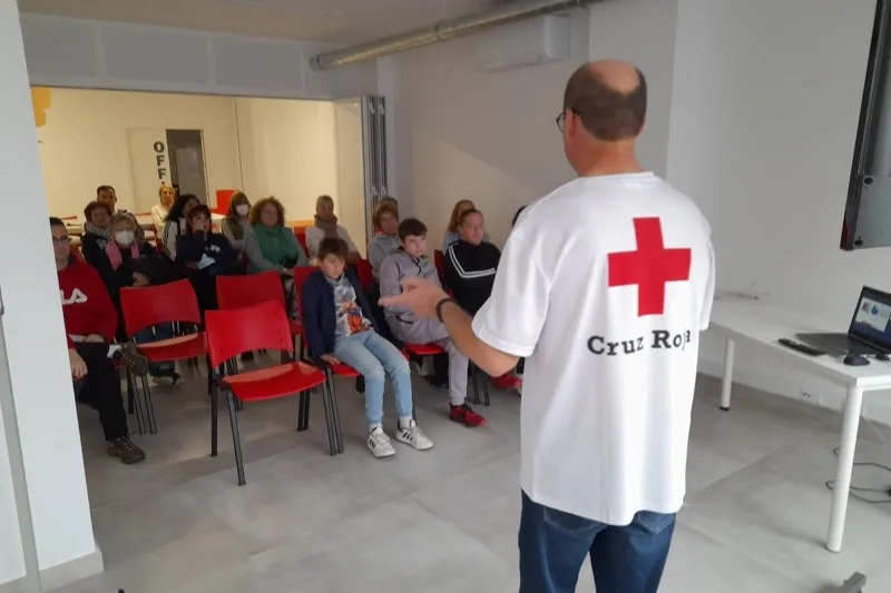 Cruz Roja ofrecía un taller de ahorro energético 