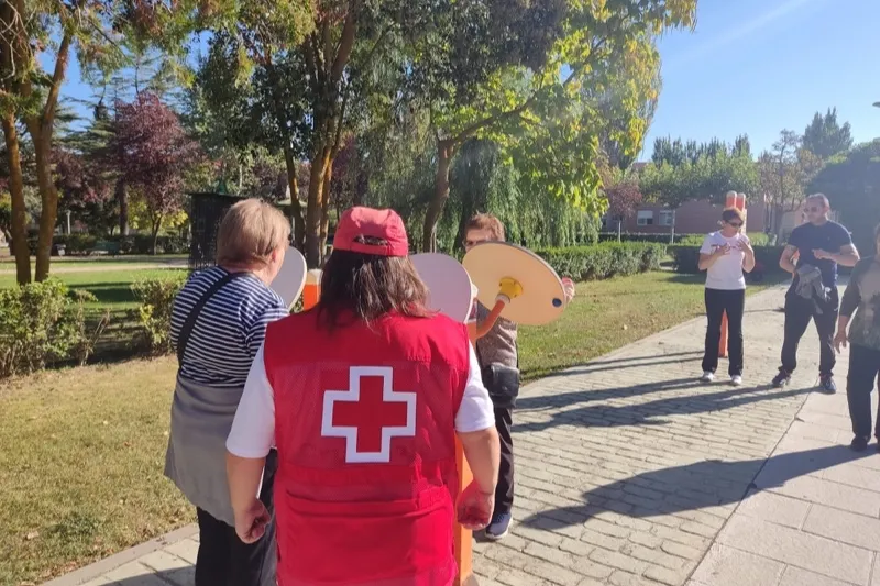 Cruz Roja ofrece consejos para el correcto manejo del gimnasio biosaludable