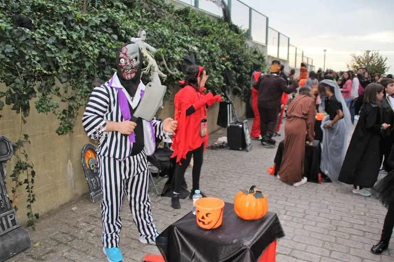 Fiesta de Halloween en Carbajosa de la Sagrada. 