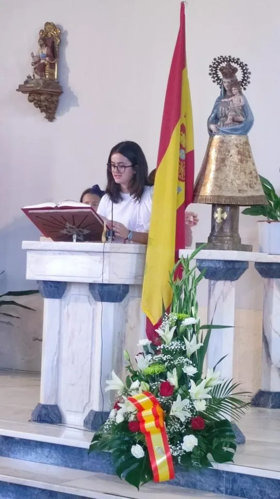 Foto 3 - La Guardia Civil de Fuentes de O&ntilde;oro honra a la Virgen del Pilar con notable compa&ntilde;&iacute;a portuguesa