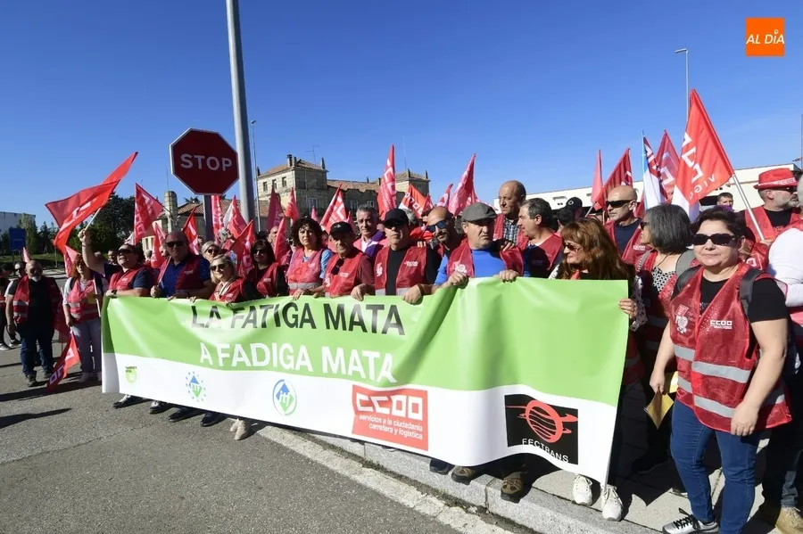 Foto 2 - Reactivada &lsquo;La Fatiga Mata&rsquo; para seguir denunciando las condiciones &ldquo;penosas y precarias&rdquo; de los camioneros