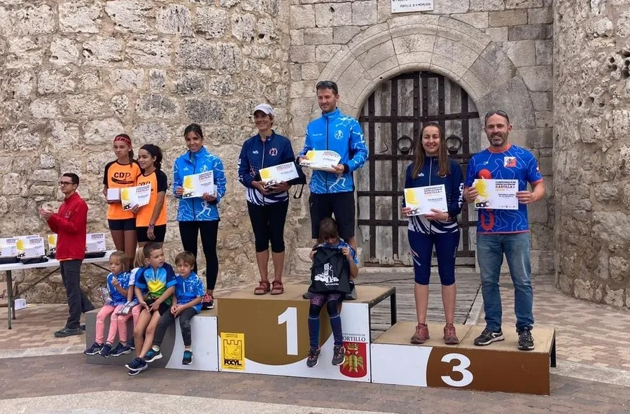 Foto 2 - Ciudad Rodrigo Orientaci&oacute;n logra 7 medallas en los Campeonatos de Castilla y Le&oacute;n