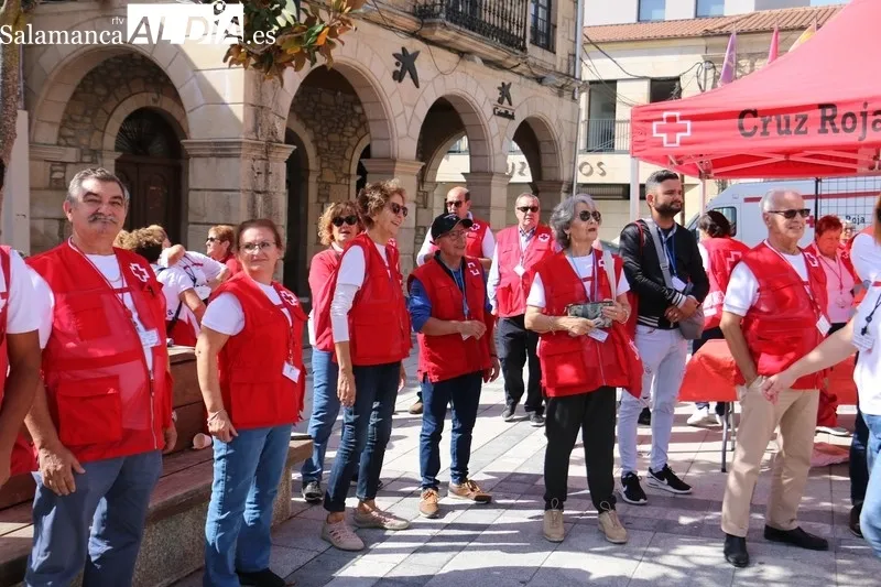 Más de 120 voluntarios de Cruz Roja asistían este sábado en Vitigudino a un nuevo Encuentro Provincial / CORRAL 